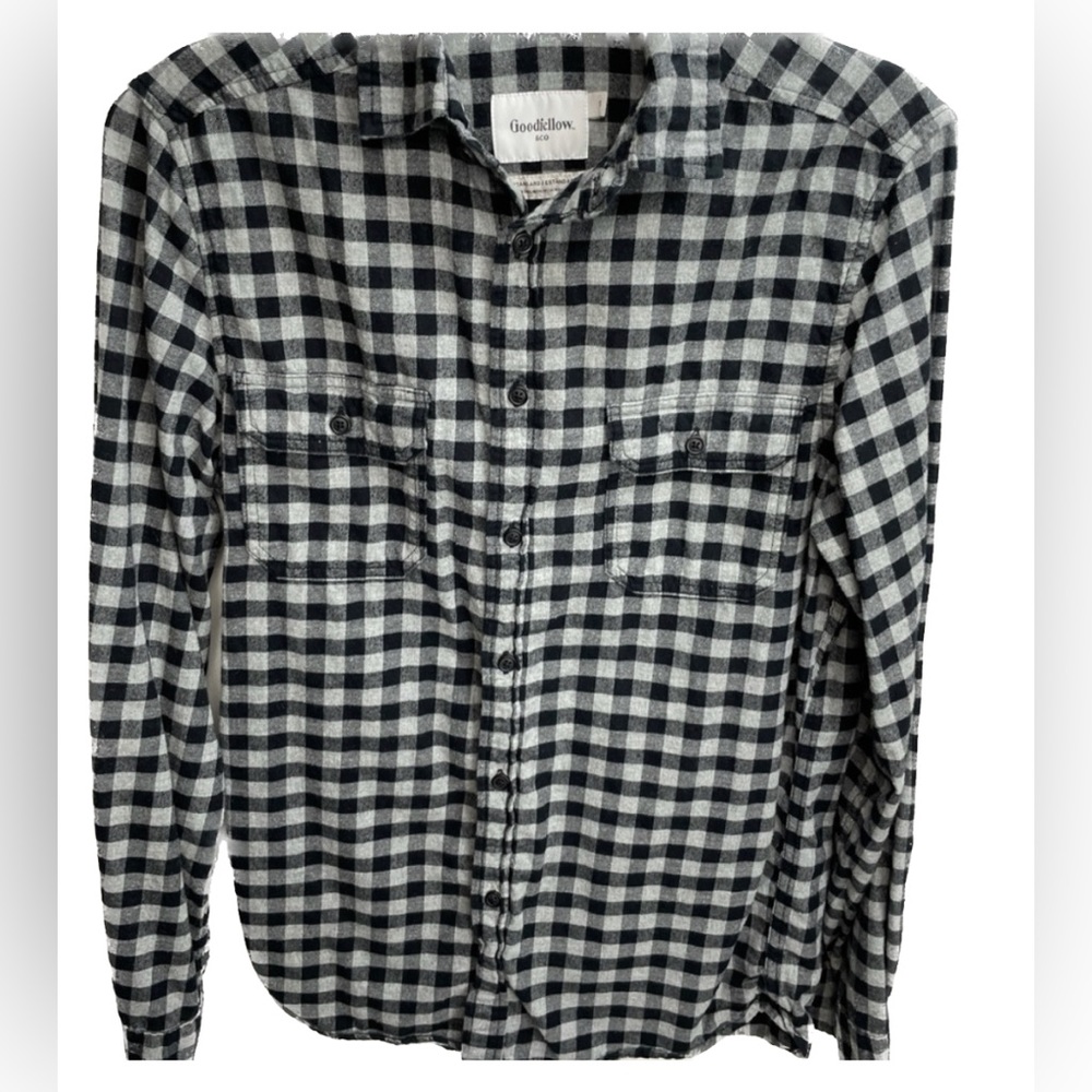 3/$15💥 Men Like New Goodfellow & Co Cotton Long Sleeve Shirt Sz S